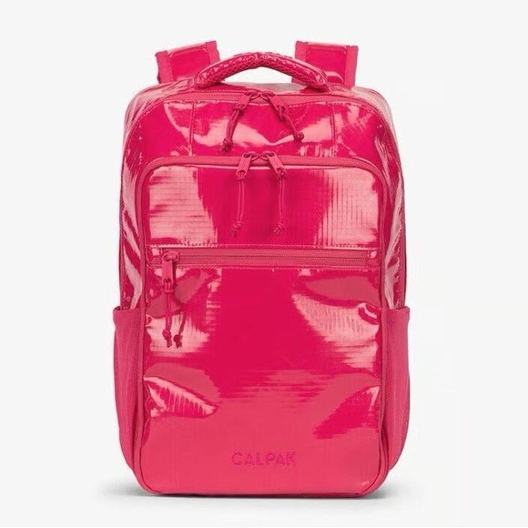 CALPAK, Terra Laptop Backpack in Dragonfruit - Picture 2 of 11